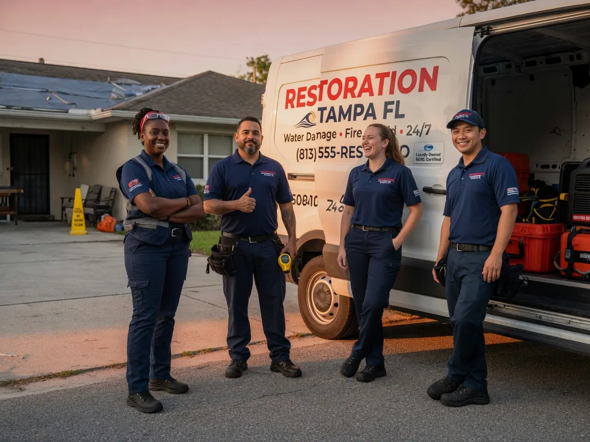 Water Damage Restoration company in New Germany, MN